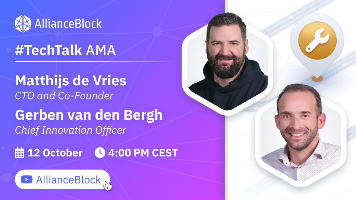 211008 TechTalk AMA Matthijs x Gerben